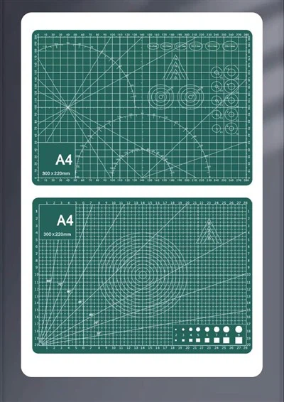 แผ่นรองตัดแบบตาราง